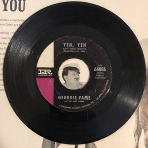 Georgie Fame Preach And Teach Vinyl 45 Record '65